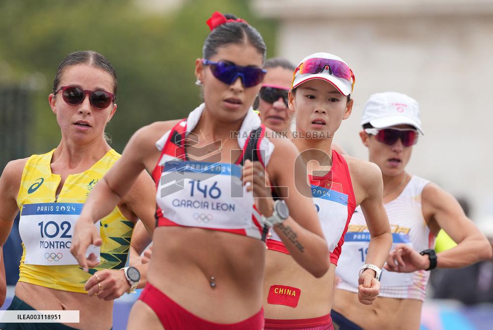 (PARIS2024) FRANCE-PARIS-OLY-ATHLETICS-MARATHON RACE WALK RELAY-MIXED