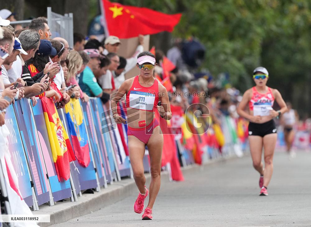 (PARIS2024) FRANCE-PARIS-OLY-ATHLETICS-MARATHON RACE WALK RELAY-MIXED