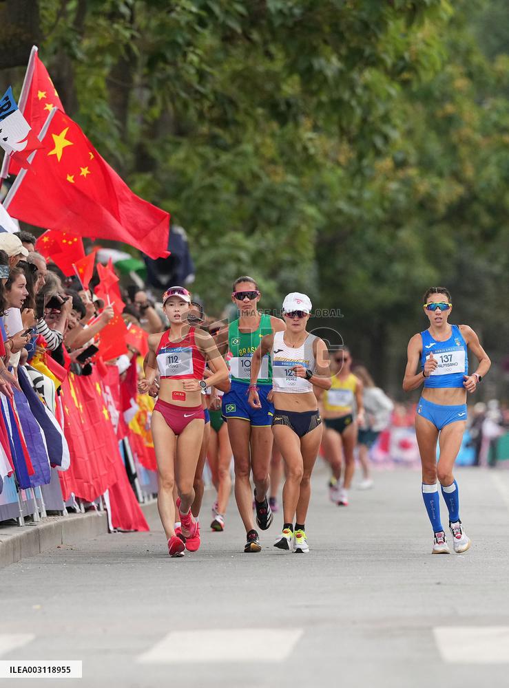 (PARIS2024) FRANCE-PARIS-OLY-ATHLETICS-MARATHON RACE WALK RELAY-MIXED