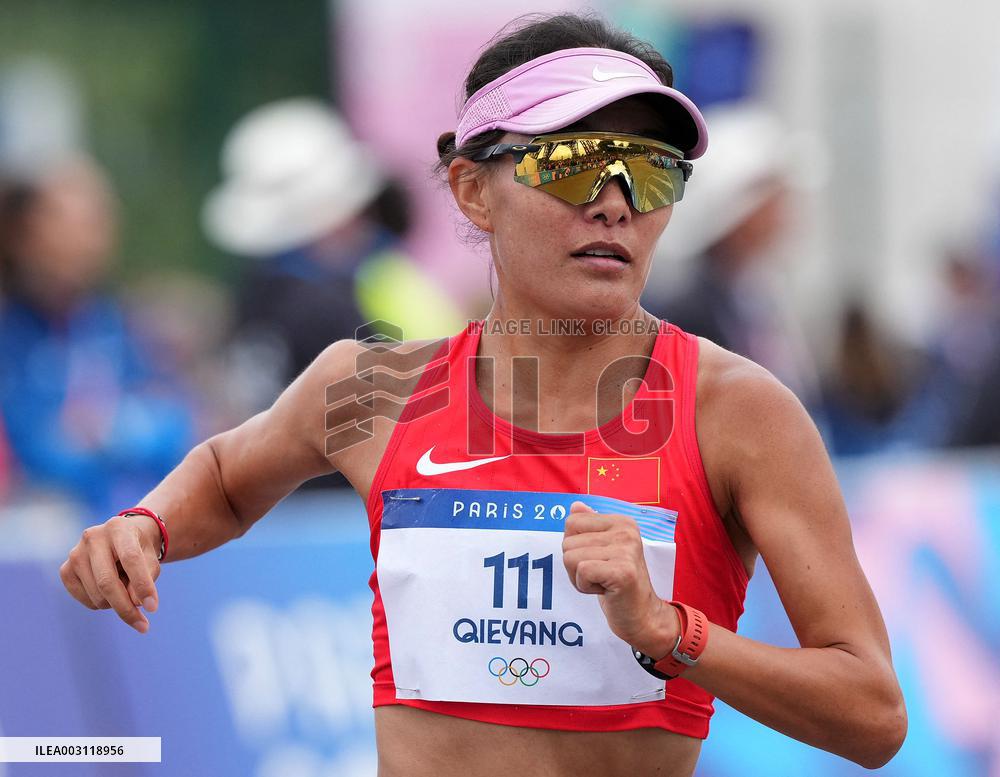 (PARIS2024) FRANCE-PARIS-OLY-ATHLETICS-MARATHON RACE WALK RELAY-MIXED