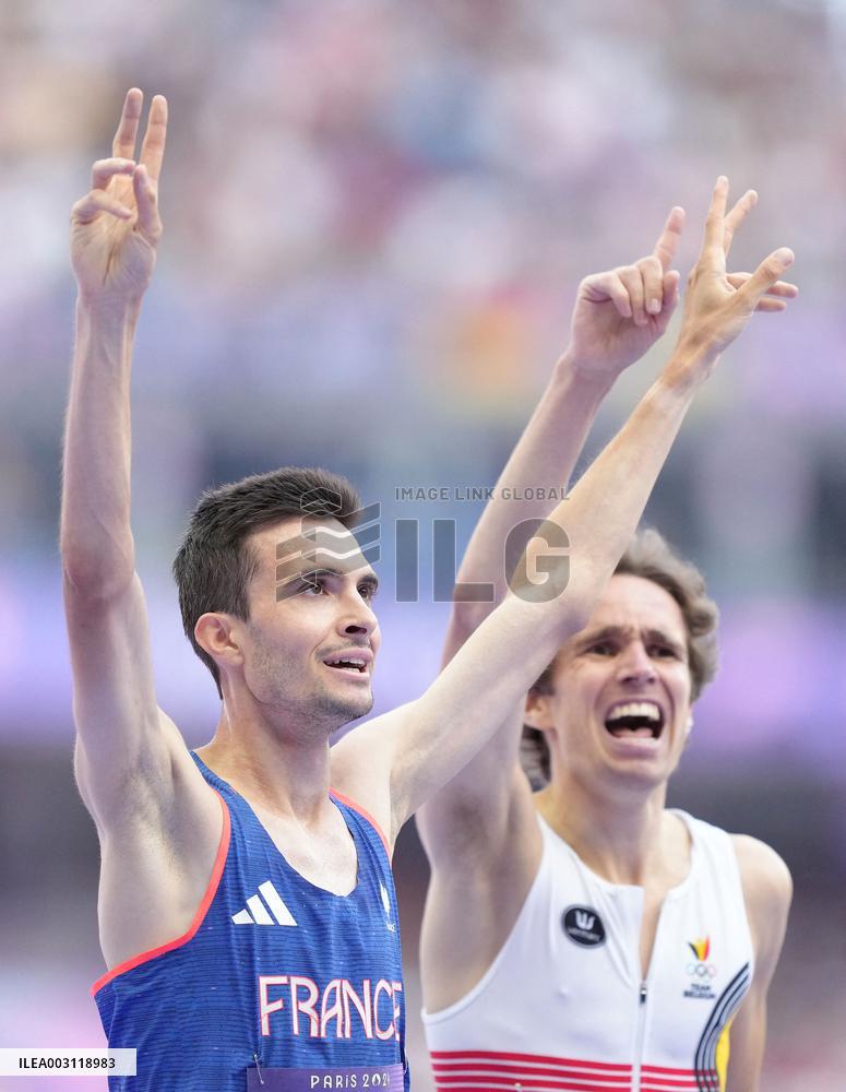 (PARIS2024) FRANCE-PARIS-OLY-ATHLETICS-5000M-MEN
