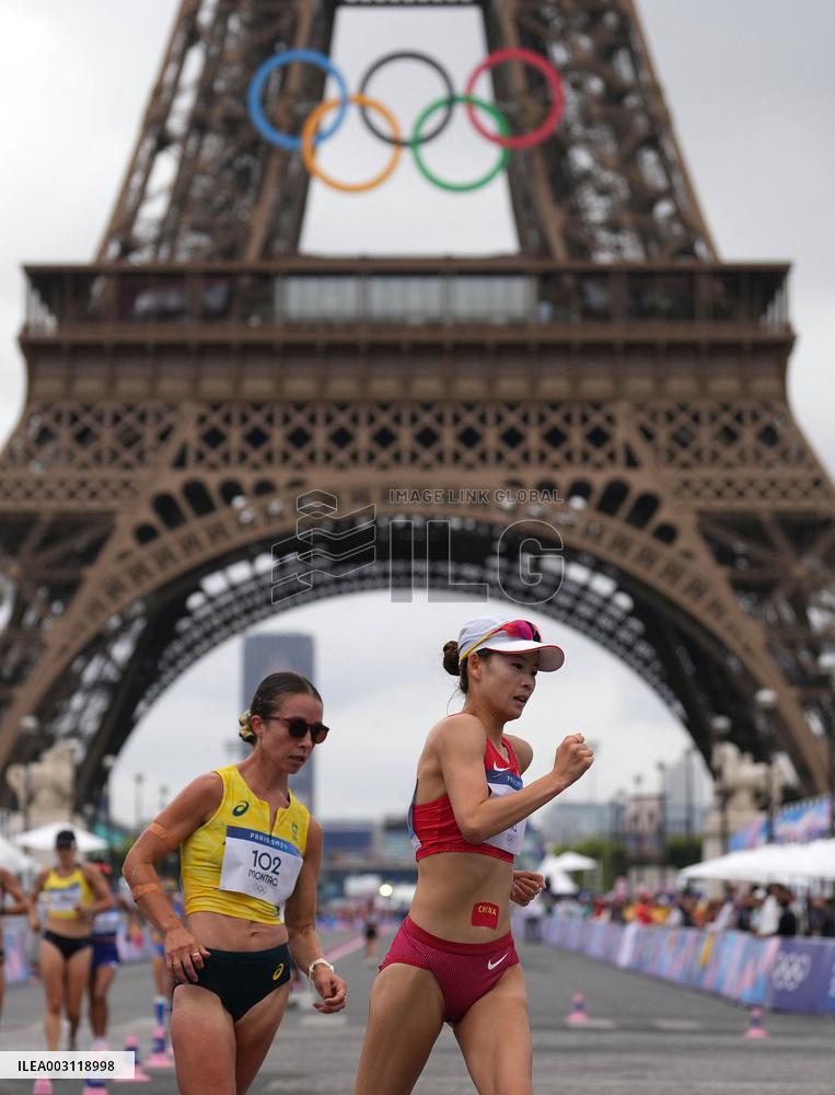 (PARIS2024) FRANCE-PARIS-OLY-ATHLETICS-MARATHON RACE WALK RELAY-MIXED