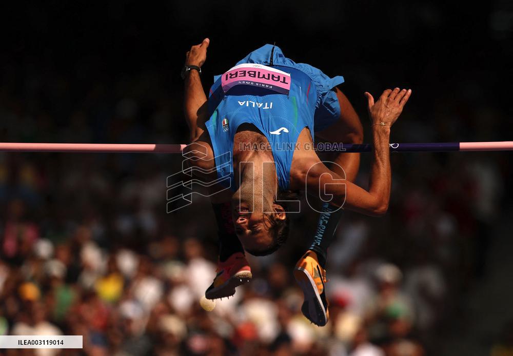 (PARIS2024) FRANCE-PARIS-OLY-ATHLETICS-HIGH JUMP-MEN