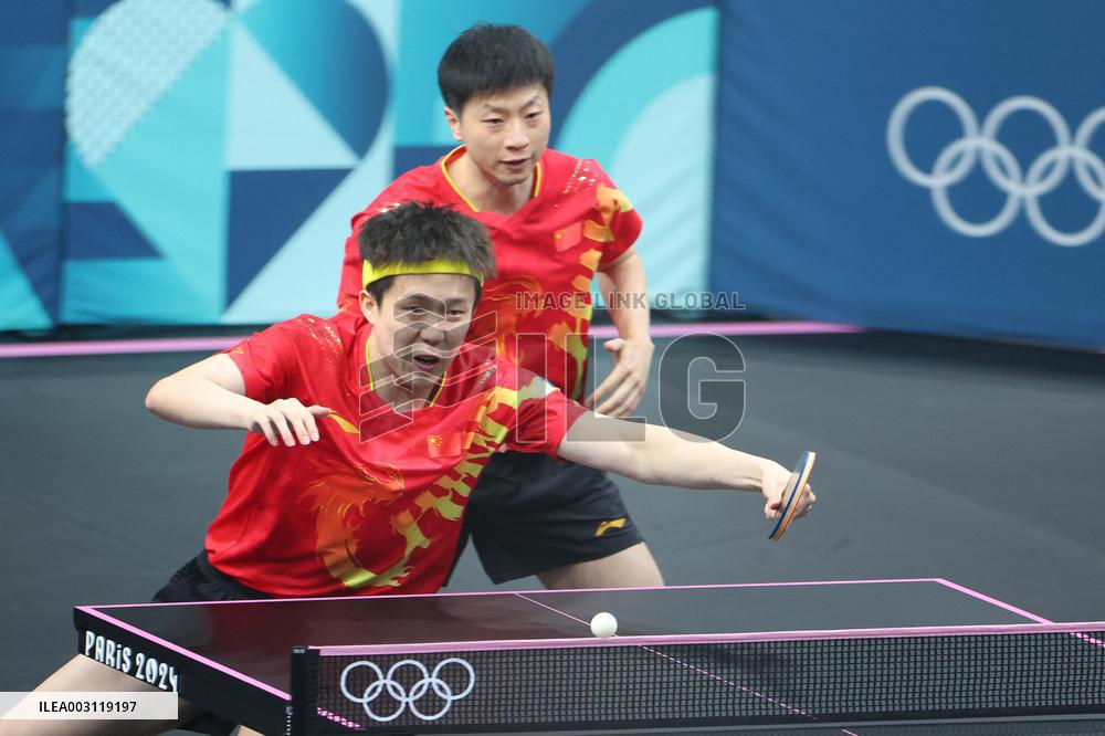 (PARIS2024)FRANCE-PARIS-OLY-TABLE TENNIS