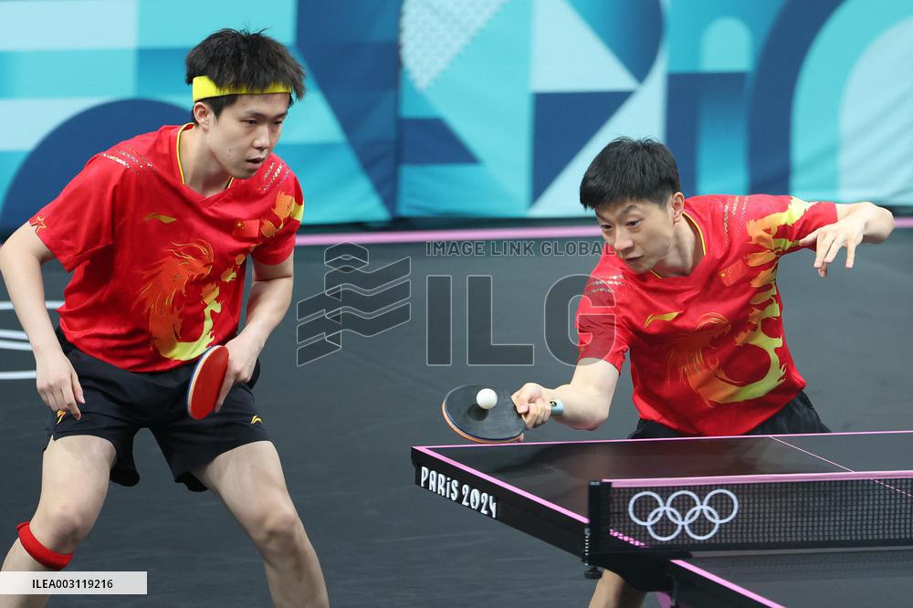 (PARIS2024)FRANCE-PARIS-OLY-TABLE TENNIS