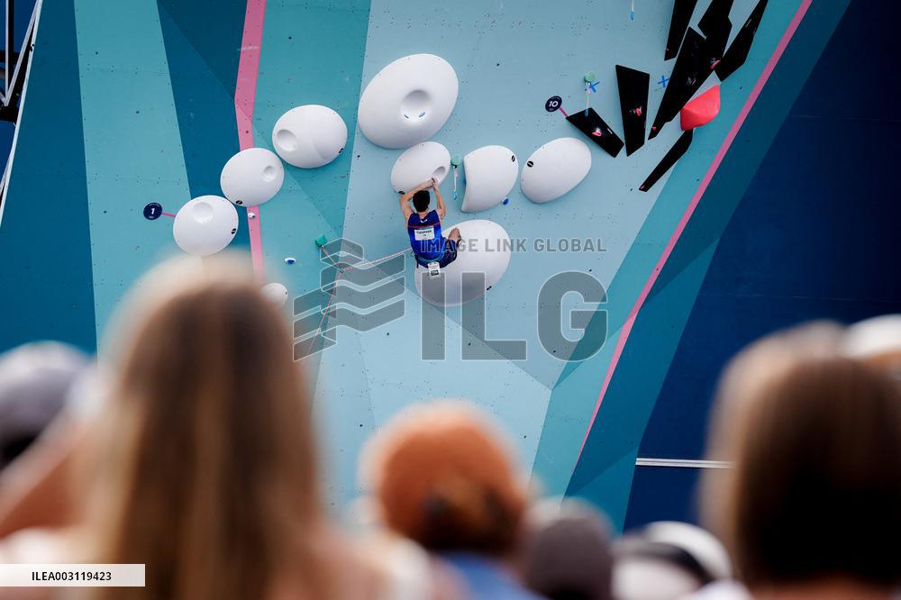 Paris 2024 - Men’s Boulder And Lead Semi Final
