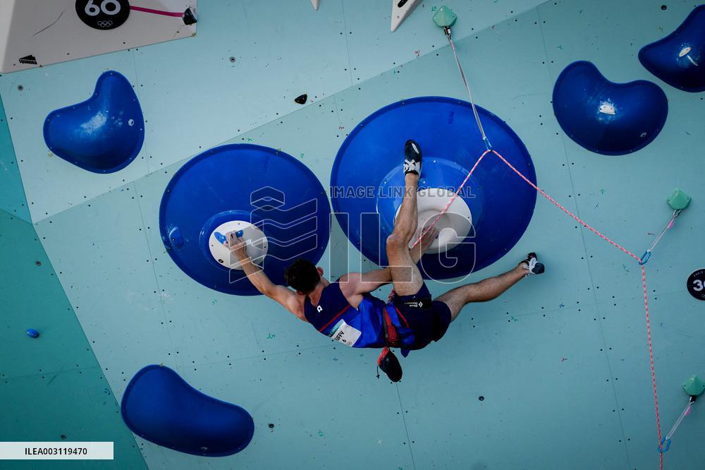 Paris 2024 - Men’s Boulder And Lead Semi Final