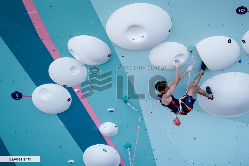Paris 2024 - Men’s Boulder And Lead Semi Final
