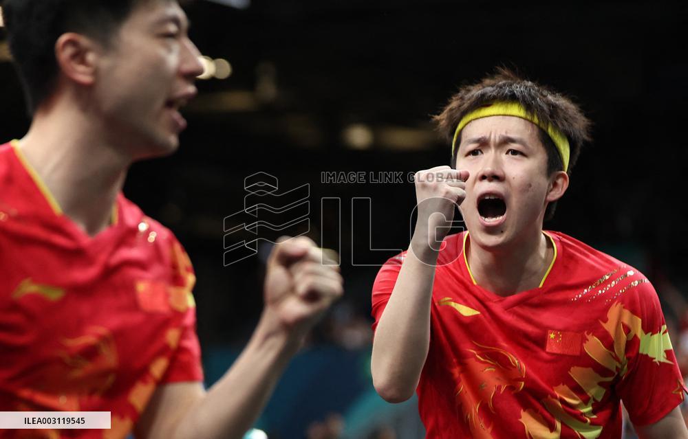 (PARIS2024)FRANCE-PARIS-OLY-TABLE TENNIS