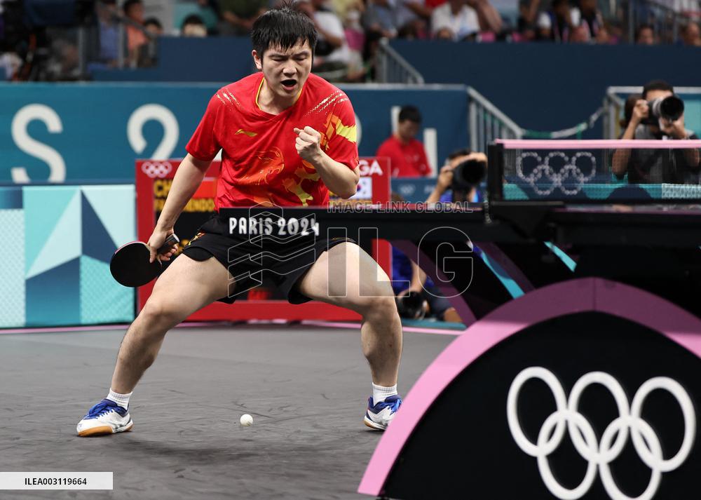 (PARIS2024)FRANCE-PARIS-OLY-TABLE TENNIS