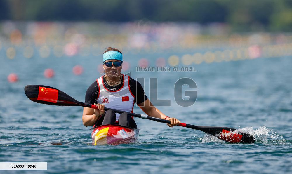 (PARIS2024) FRANCE-VAIRES-SUR-MARNE-OLY-CANOE SPRINT