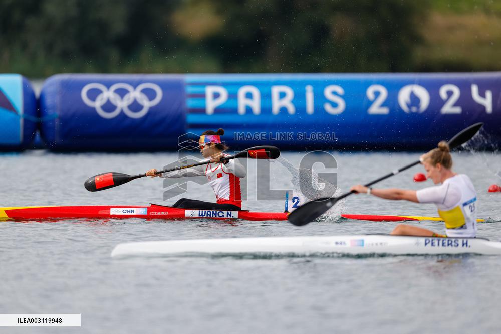 (PARIS2024) FRANCE-VAIRES-SUR-MARNE-OLY-CANOE SPRINT