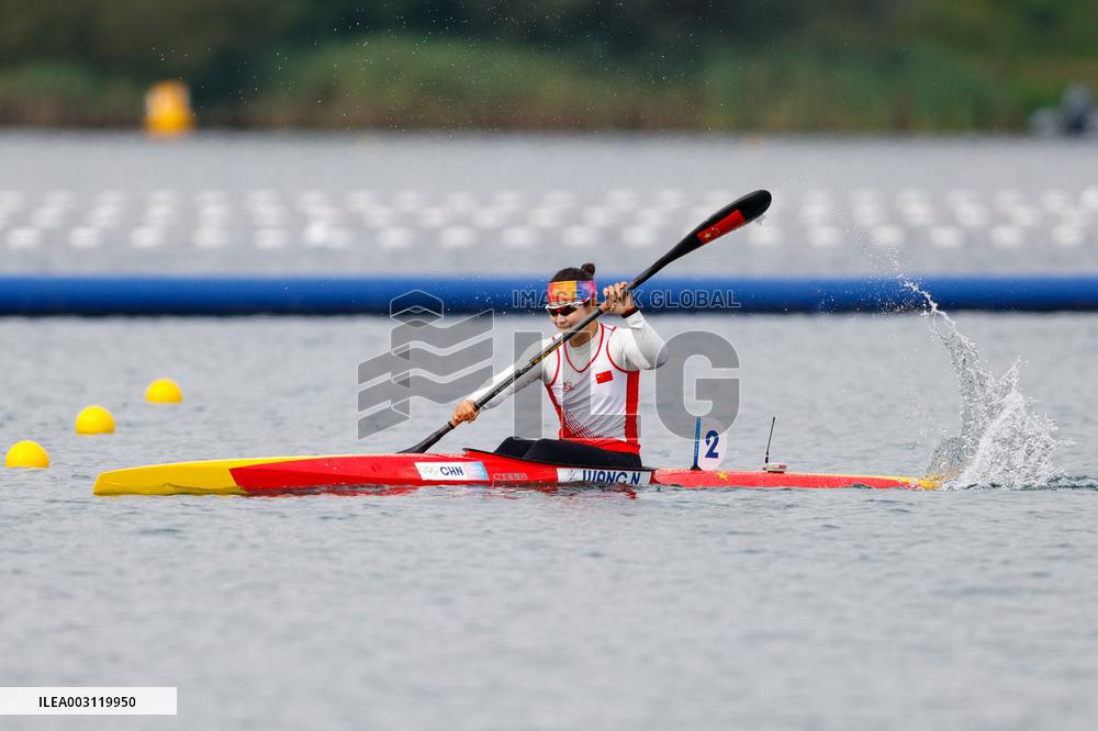 (PARIS2024) FRANCE-VAIRES-SUR-MARNE-OLY-CANOE SPRINT