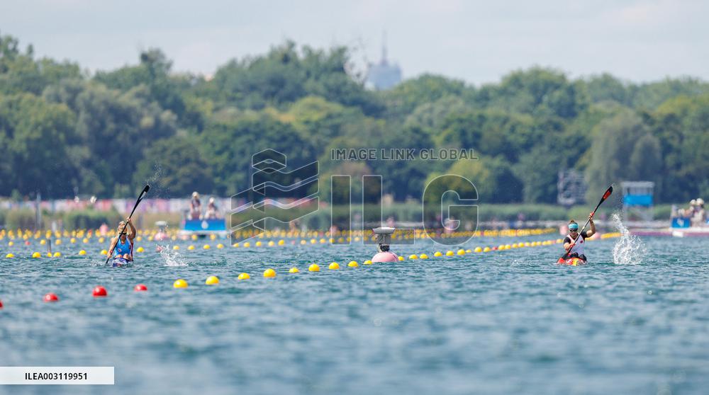 (PARIS2024) FRANCE-VAIRES-SUR-MARNE-OLY-CANOE SPRINT