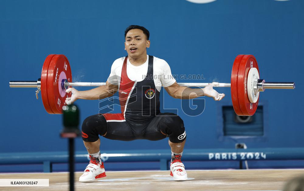 (PARIS2024)FRANCE-PARIS-OLY-WEIGHTLIFTING
