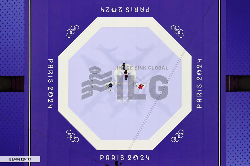 (PARIS2024)FRANCE-PARIS-OLY-TAEKWONDO