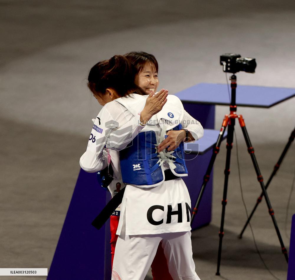 (PARIS2024)FRANCE-PARIS-OLY-TAEKWONDO