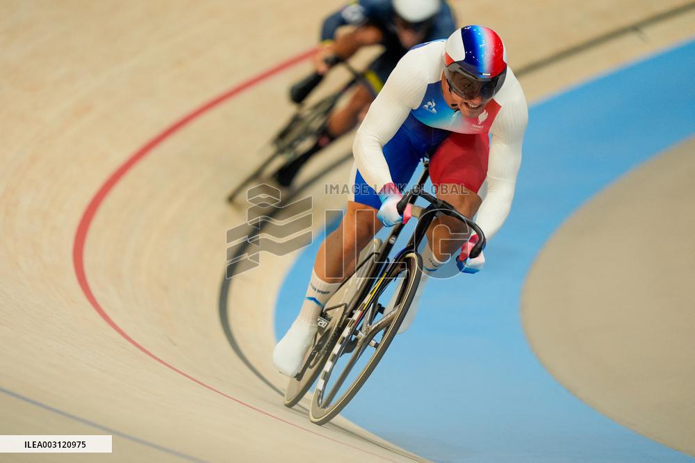 Paris 2024 - Track Cycling Illustrations