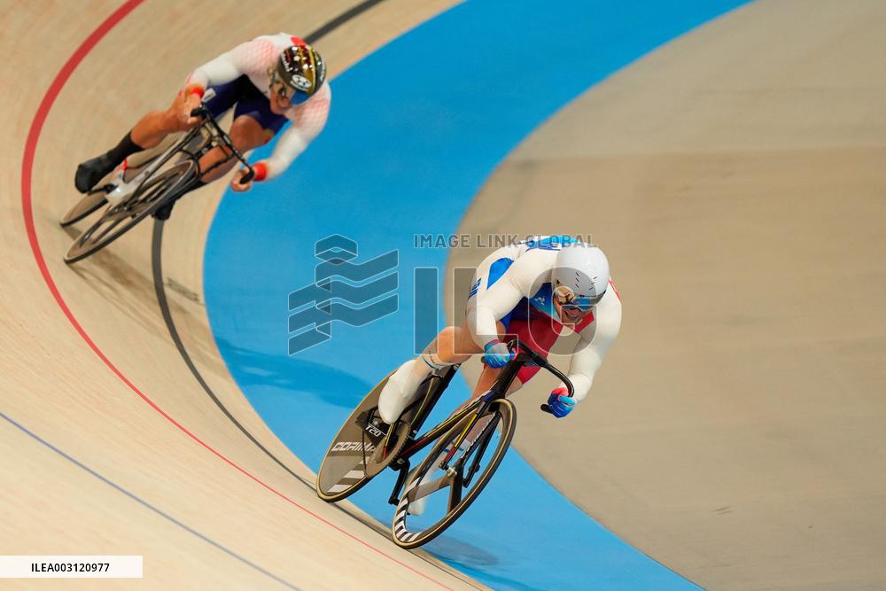 Paris 2024 - Track Cycling Illustrations