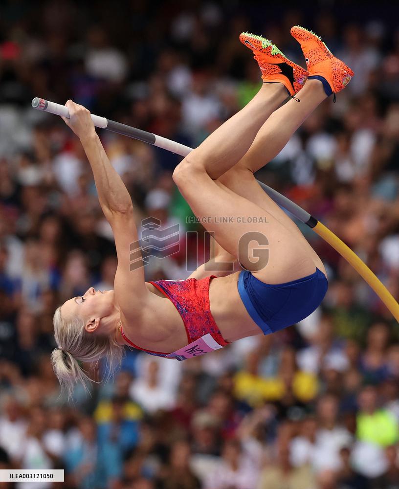 (PARIS2024) FRANCE-PARIS-OLY-ATHLETICS-POLE VAULT-WOMEN