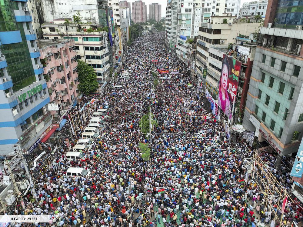 Mass Rally Of BNP Supporters - Dhaka