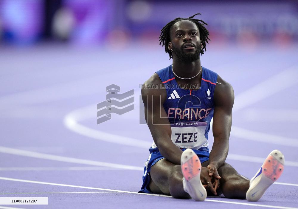 (PARIS2024) FRANCE-PARIS-OLY-ATHLETICS-200M-MEN