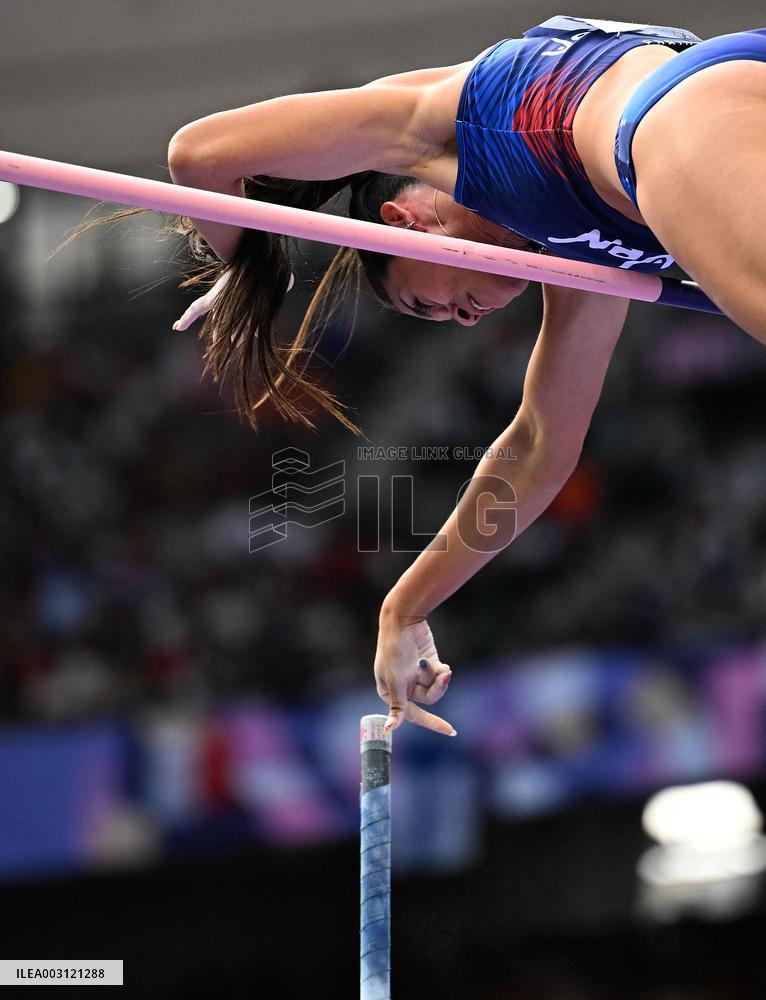 (PARIS2024) FRANCE-PARIS-OLY-ATHLETICS-POLE VAULT-WOMEN