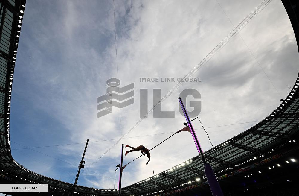 (PARIS2024) FRANCE-PARIS-OLY-ATHLETICS-POLE VAULT-WOMEN