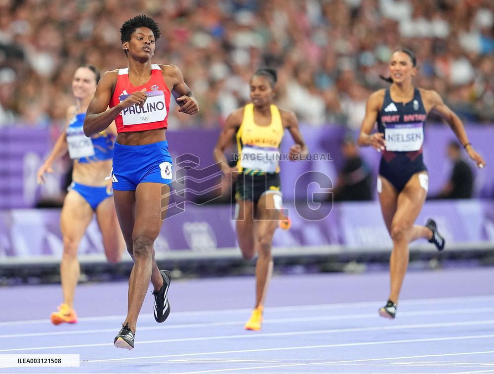 (PARIS2024) FRANCE-PARIS-OLY-ATHLETICS-400M-WOMEN