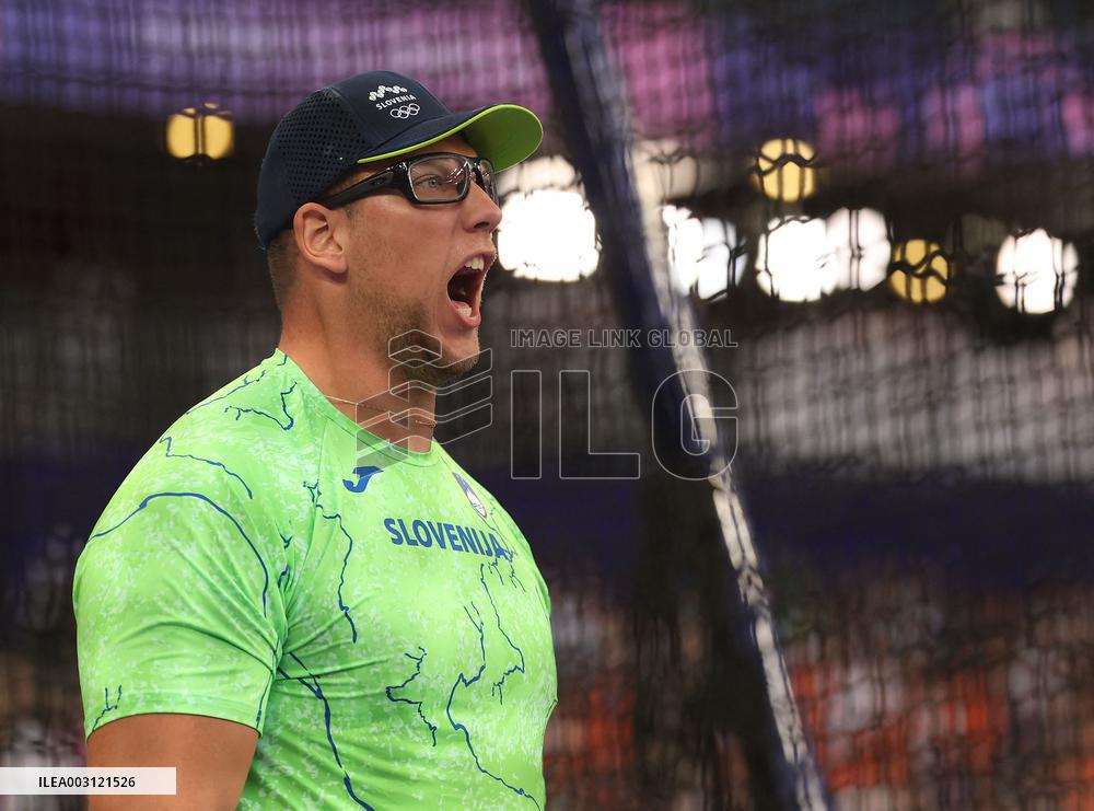 (PARIS2024) FRANCE-PARIS-OLY-ATHLETICS-DISCUS THROW-MEN