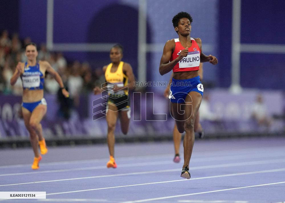 (PARIS2024) FRANCE-PARIS-OLY-ATHLETICS-400M-WOMEN