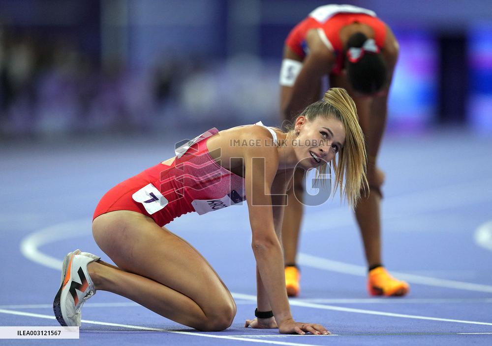 (PARIS2024) FRANCE-PARIS-OLY-ATHLETICS-400M-WOMEN