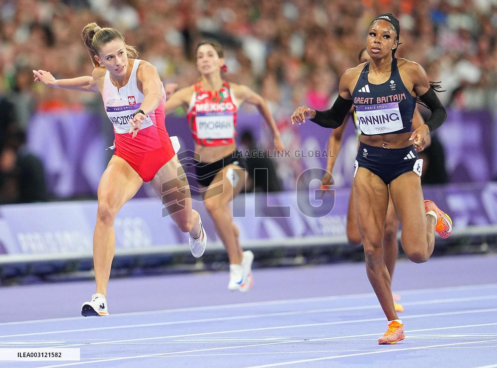 (PARIS2024) FRANCE-PARIS-OLY-ATHLETICS-400M-WOMEN