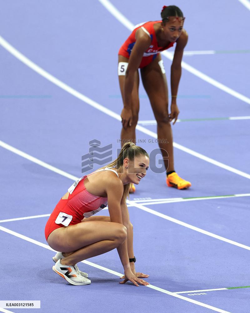 (PARIS2024) FRANCE-PARIS-OLY-ATHLETICS-400M-WOMEN