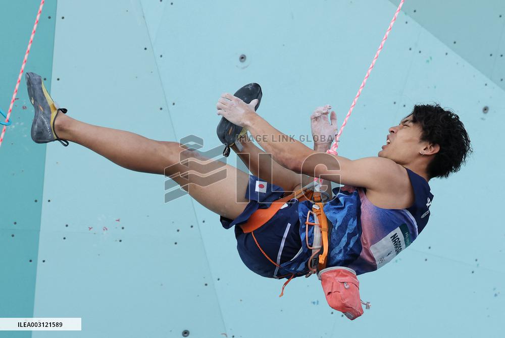 (PARIS2024)FRANCE-LE BOURGET-OLY-SPORT CLIMBING