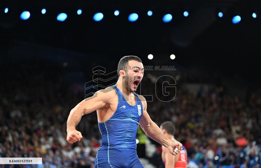 (PARIS2024) FRANCE-PARIS-OLY-WRESTLING