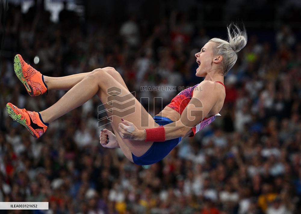 (PARIS2024) FRANCE-PARIS-OLY-ATHLETICS-POLE VAULT-WOMEN