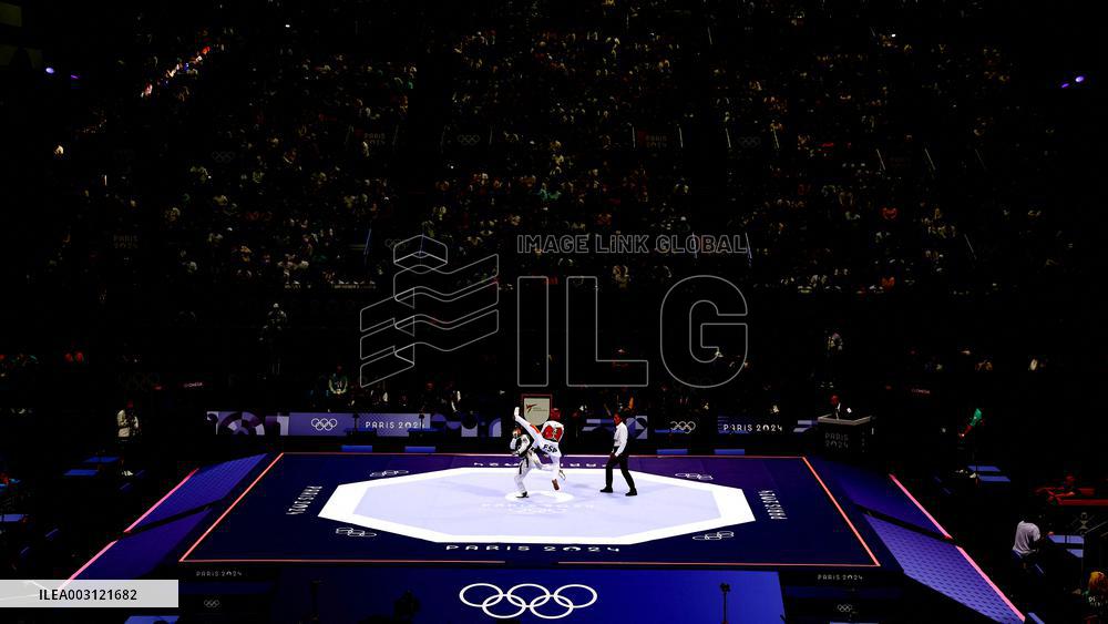 (PARIS2024) FRANCE-PARIS-OLY-TAEKWONDO