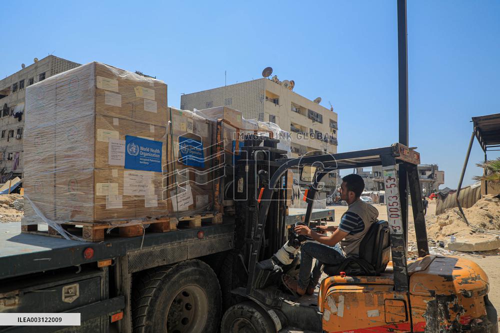 MIDEAST-GAZA-KHAN YOUNIS-MEDICAL AID