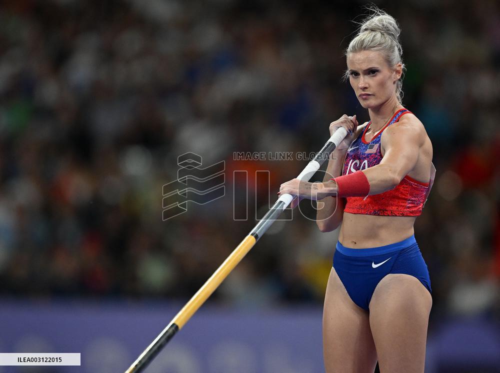 (PARIS2024) FRANCE-PARIS-OLY-ATHLETICS-POLE VAULT-WOMEN