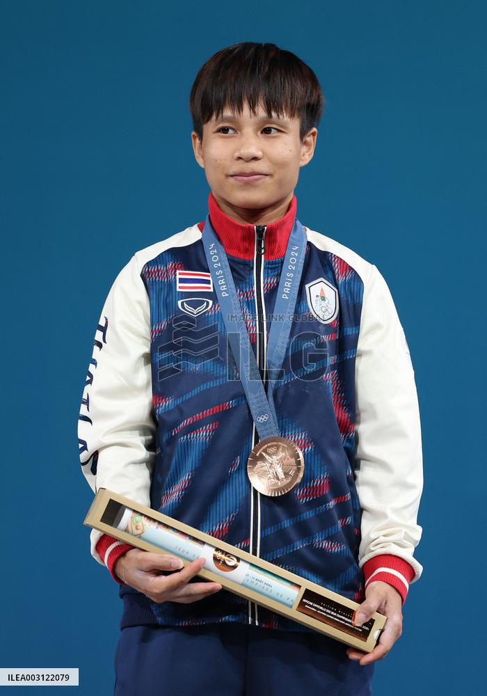 (PARIS2024) FRANCE-PARIS-OLY-WEIGHTLIFTING