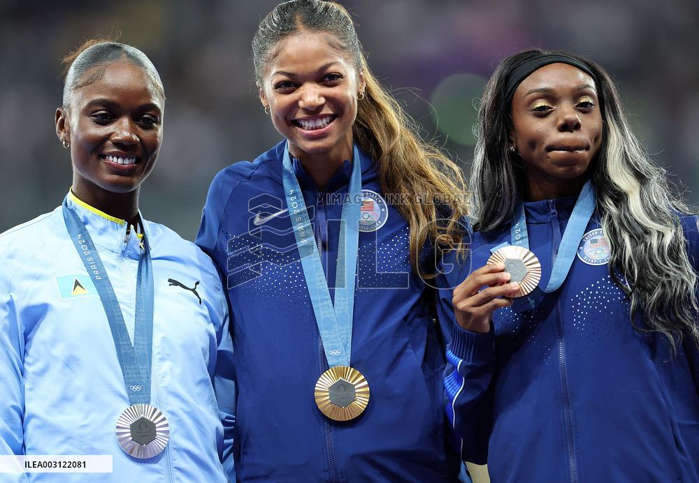 (PARIS2024) FRANCE-PARIS-OLY-ATHLETICS-200M-WOMEN