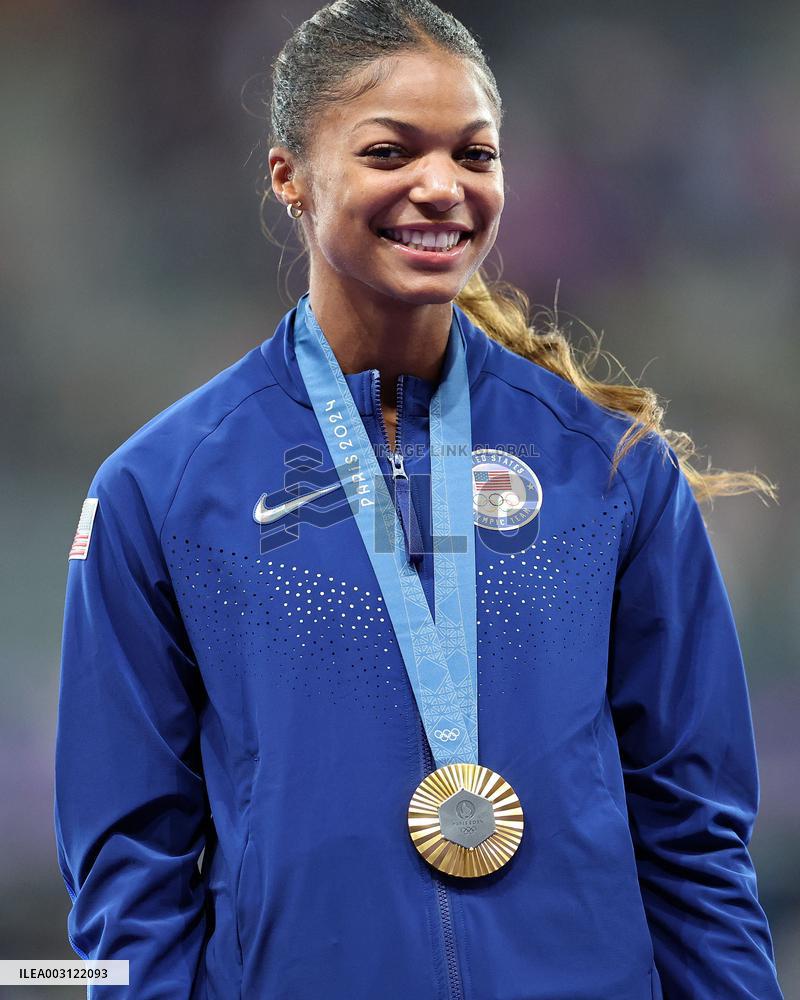 (PARIS2024) FRANCE-PARIS-OLY-ATHLETICS-200M-WOMEN