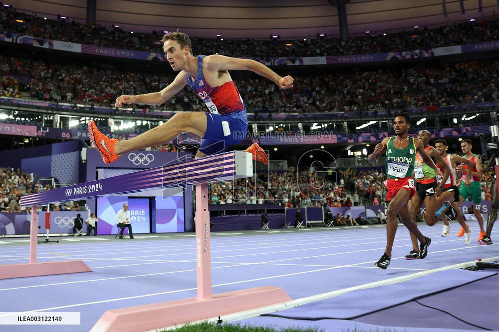 (PARIS2024) FRANCE-PARIS-OLY-ATHLETICS-3000M STEEPLECHASE-MEN
