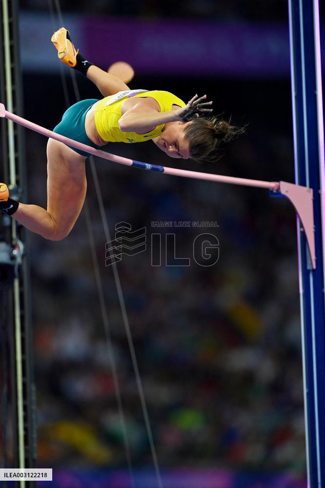 Paris 2024 - Pole Vault - Nina Kennedy Wins Gold