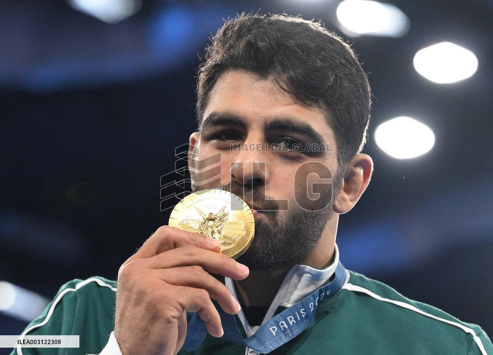 (PARIS2024) FRANCE-PARIS-OLY-WRESTLING