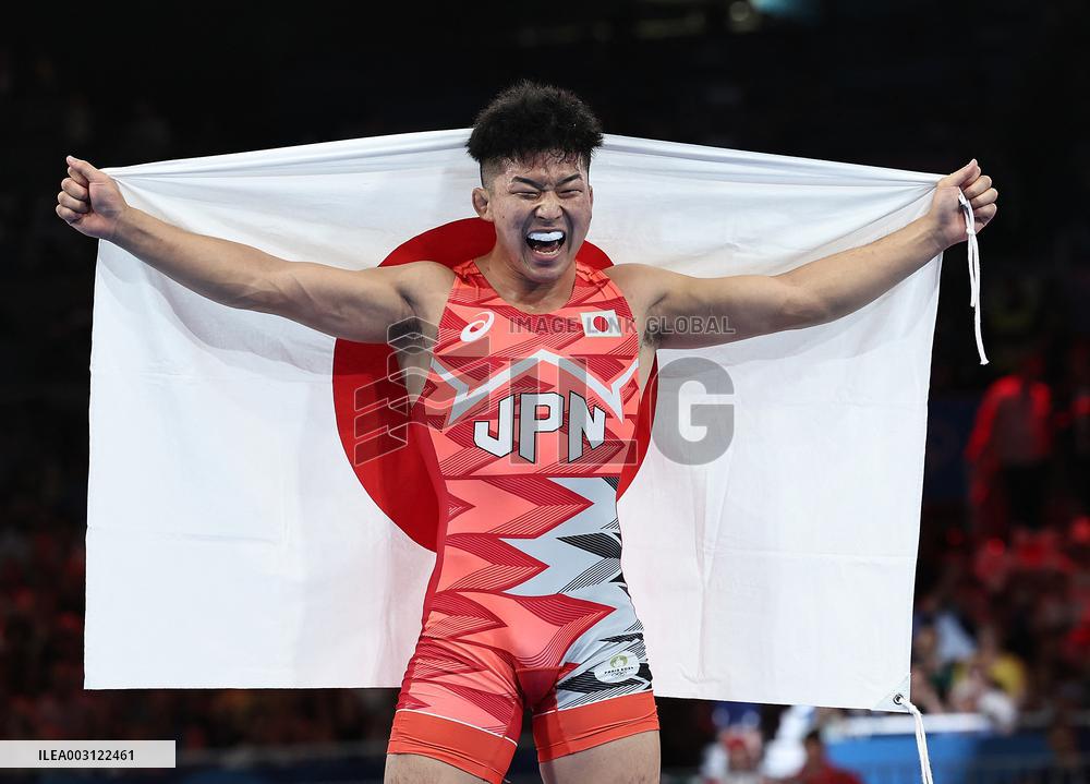 (PARIS2024) FRANCE-PARIS-OLY-WRESTLING