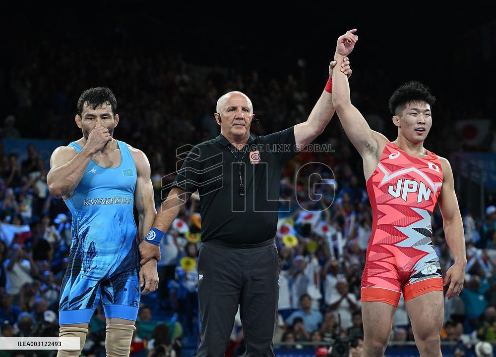 (PARIS2024) FRANCE-PARIS-OLY-WRESTLING
