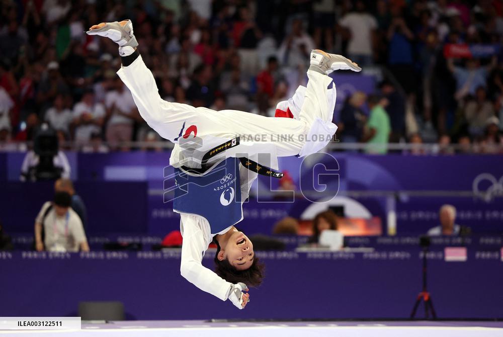 (PARIS2024) FRANCE-PARIS-OLY-TAEKWONDO