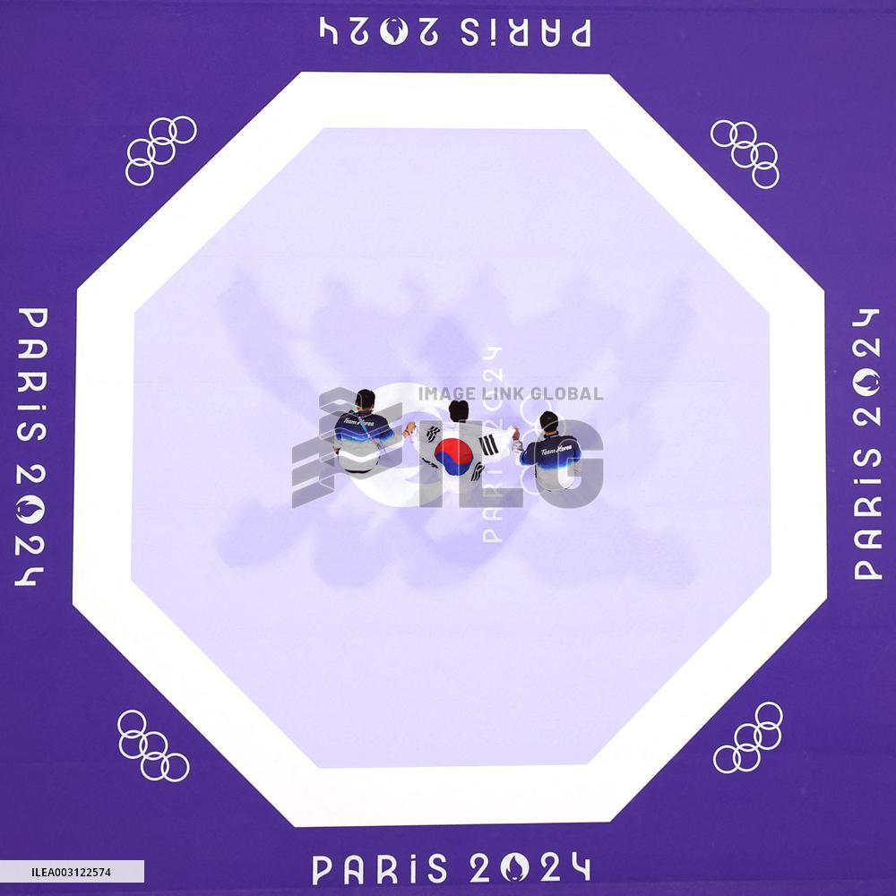 (PARIS2024) FRANCE-PARIS-OLY-TAEKWONDO